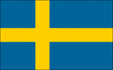european flag - sweden